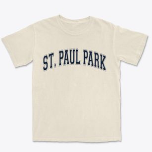 St. Paul Park Minnesota Varsity Premium Heavyweight T-shirt
