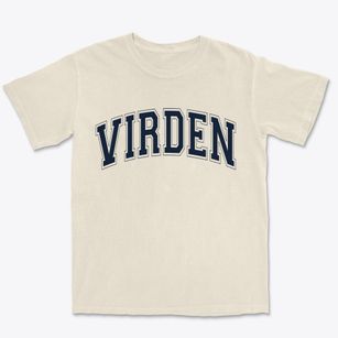 Virden Illinois Varsity Premium Heavyweight T-shirt