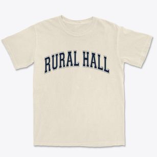 Rural Hall North Carolina Varsity Premium Heavyweight T-shirt