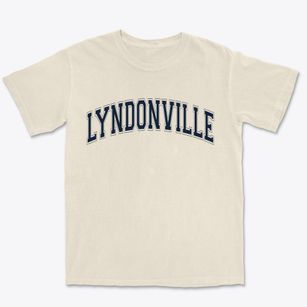 Lyndonville New York Varsity Premium Heavyweight T-shirt