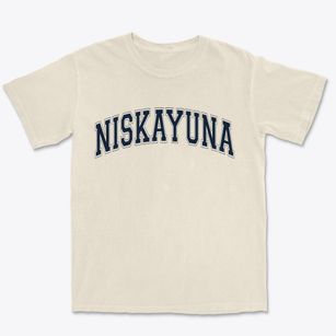 Niskayuna New York Varsity Premium Heavyweight T-shirt