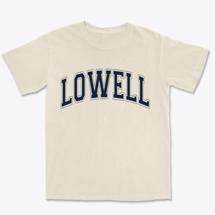 Lowell Massachusetts Varsity Premium Heavyweight T-shirt
