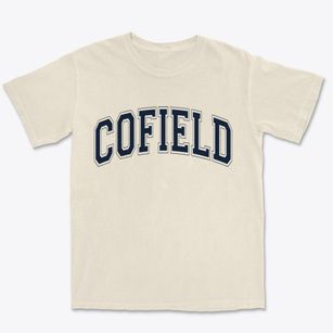 Cofield North Carolina Varsity Premium Heavyweight T-shirt