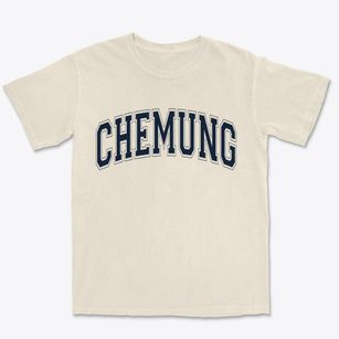 Chemung Illinois Varsity Premium Heavyweight T-shirt