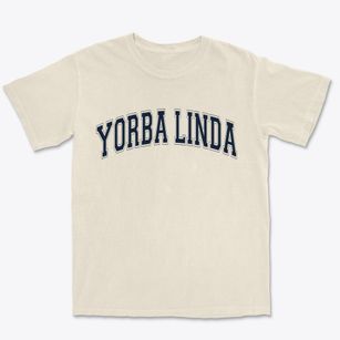 Yorba Linda California Varsity Premium Heavyweight T-shirt