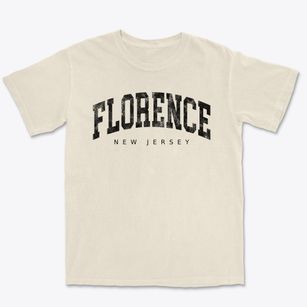 Florence New Jersey Urban Vibe Premium Heavyweight T-shirt