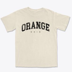 Orange Ohio Urban Vibe Premium Heavyweight T-shirt