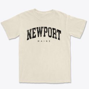 Newport Maine Urban Vibe Premium Heavyweight T-shirt