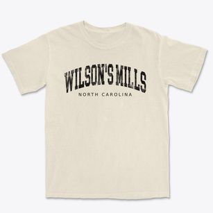 Wilson's Mills North Carolina Urban Vibe Premium Heavyweight T-shirt