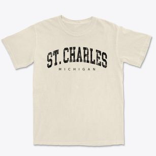 St. Charles Michigan Urban Vibe Premium Heavyweight T-shirt