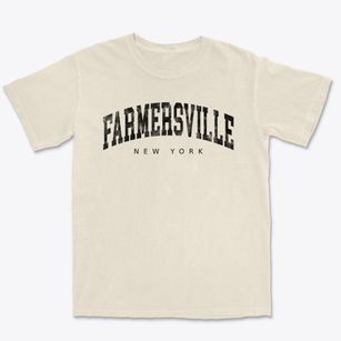 Farmersville New York Urban Vibe Premium Heavyweight T-shirt