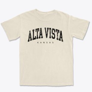 Alta Vista Kansas Urban Vibe Premium Heavyweight T-shirt