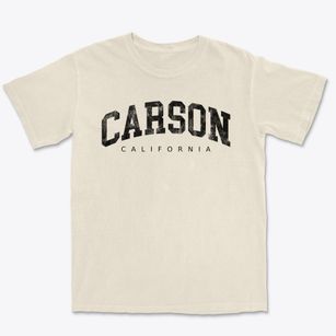 Carson California Urban Vibe Premium Heavyweight T-shirt