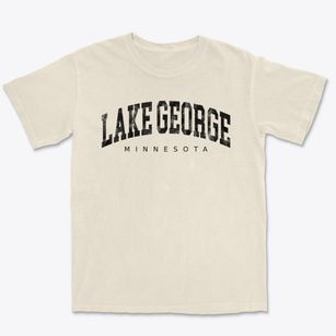 Lake George Minnesota Urban Vibe Premium Heavyweight T-shirt
