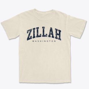 Zillah Washington Urban Vibe Premium Heavyweight T-shirt