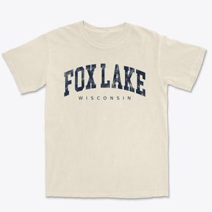 Fox Lake Wisconsin Urban Vibe Premium Heavyweight T-shirt