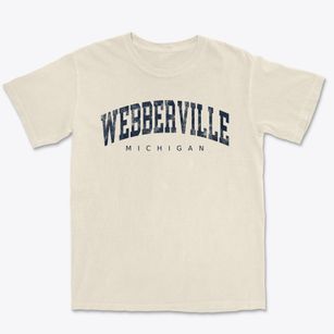 Webberville Michigan Urban Vibe Premium Heavyweight T-shirt