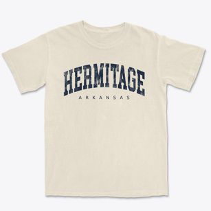 Hermitage Arkansas Urban Vibe Premium Heavyweight T-shirt
