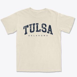 Tulsa Oklahoma Urban Vibe Premium Heavyweight T-shirt