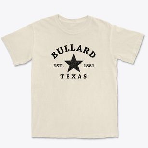Bullard Texas Star Premium Heavyweight T-shirt