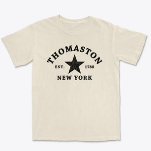 Thomaston New York Star Premium Heavyweight T-shirt