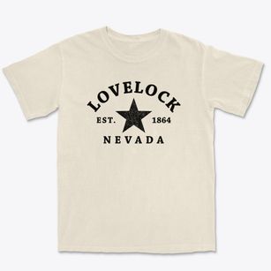 Lovelock Nevada Star Premium Heavyweight T-shirt