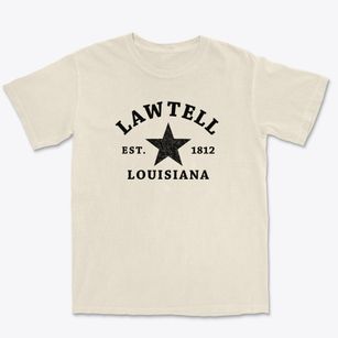 Lawtell Louisiana Star Premium Heavyweight T-shirt