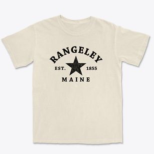 Rangeley Maine Star Premium Heavyweight T-shirt