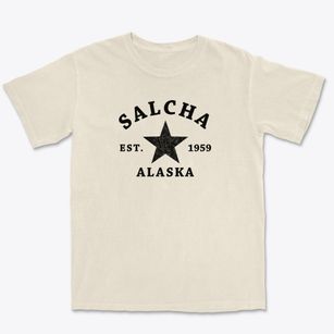 Salcha Alaska Star Premium Heavyweight T-shirt