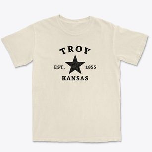 Troy Kansas Star Premium Heavyweight T-shirt
