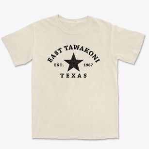 East Tawakoni Texas Star Premium Heavyweight T-shirt