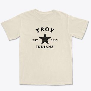 Troy Indiana Star Premium Heavyweight T-shirt