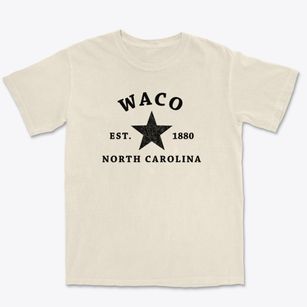 Waco North Carolina Star Premium Heavyweight T-shirt