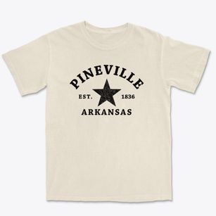 Pineville Arkansas Star Premium Heavyweight T-shirt