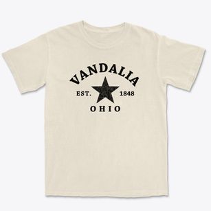 Vandalia Ohio Star Premium Heavyweight T-shirt