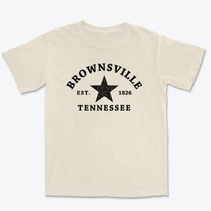 Brownsville Tennessee Star Premium Heavyweight T-shirt