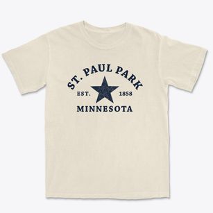 St. Paul Park Minnesota Star Premium Heavyweight T-shirt