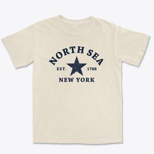 North Sea New York Star Premium Heavyweight T-shirt