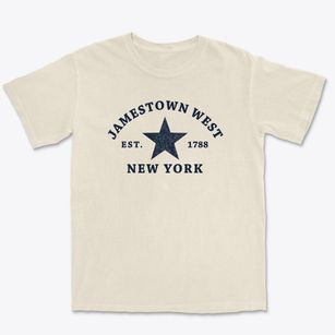 Jamestown West New York Star Premium Heavyweight T-shirt