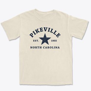 Pikeville North Carolina Star Premium Heavyweight T-shirt