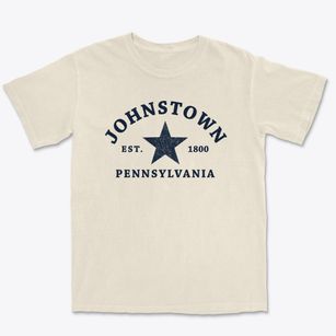 Johnstown Pennsylvania Star Premium Heavyweight T-shirt