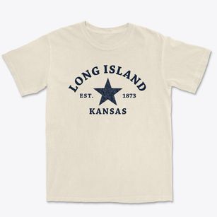 Long Island Kansas Star Premium Heavyweight T-shirt