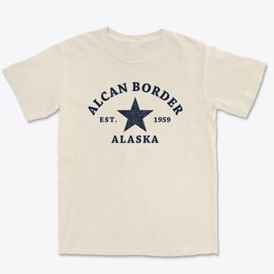 Alcan Border Alaska Star Premium Heavyweight T-shirt