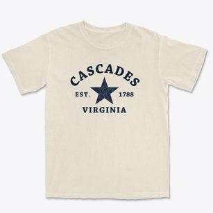 Cascades Virginia Star Premium Heavyweight T-shirt
