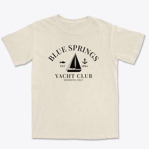 Blue Springs Missouri Yacht Club Premium Heavyweight T-shirt