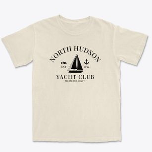 North Hudson Wisconsin Yacht Club Premium Heavyweight T-shirt