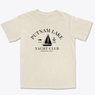 Putnam Lake New York Yacht Club Premium Heavyweight T-shirt