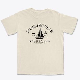 Jacksonville Florida Yacht Club Premium Heavyweight T-shirt
