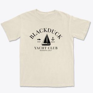 Blackduck Minnesota Yacht Club Premium Heavyweight T-shirt