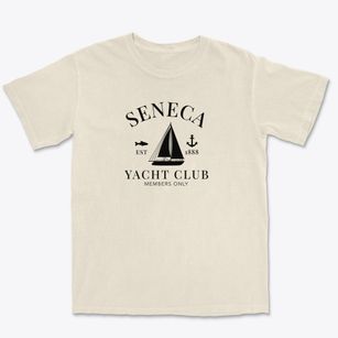 Seneca Nebraska Yacht Club Premium Heavyweight T-shirt